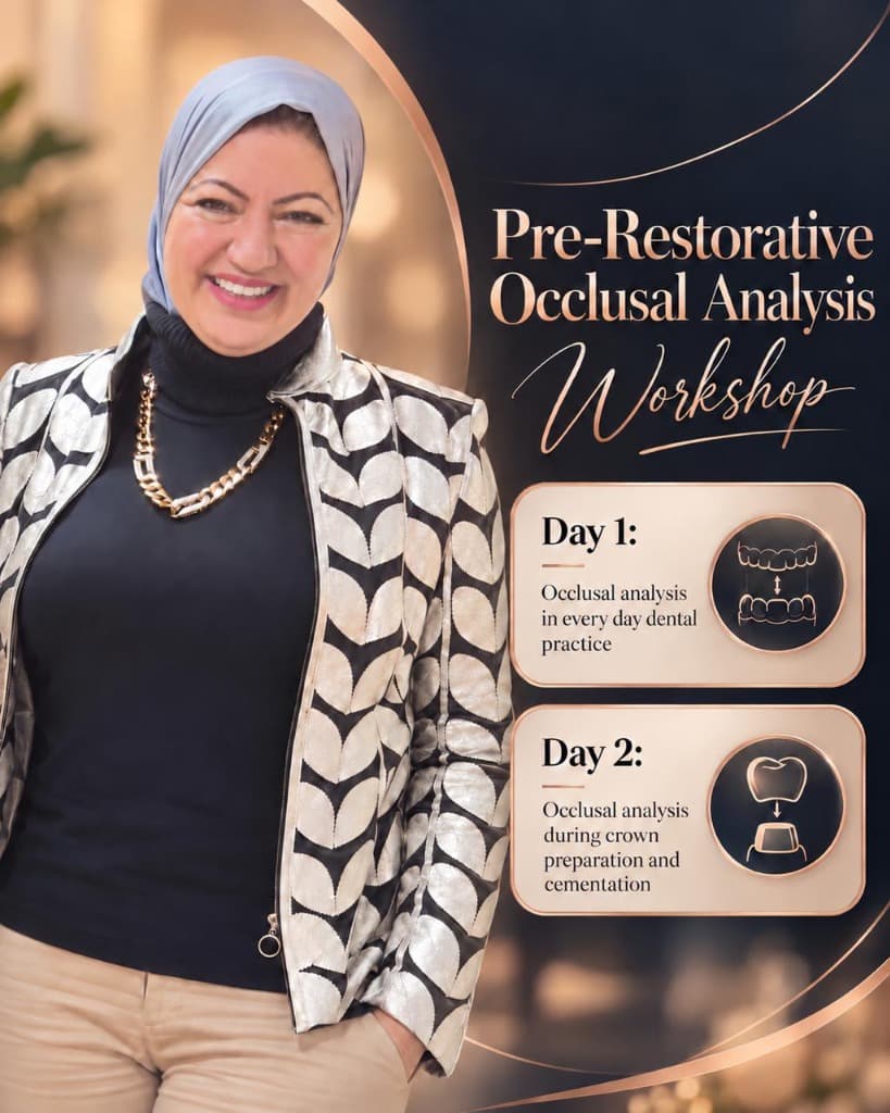 Pre-Restorative Occlusal Analysis - Official Poster